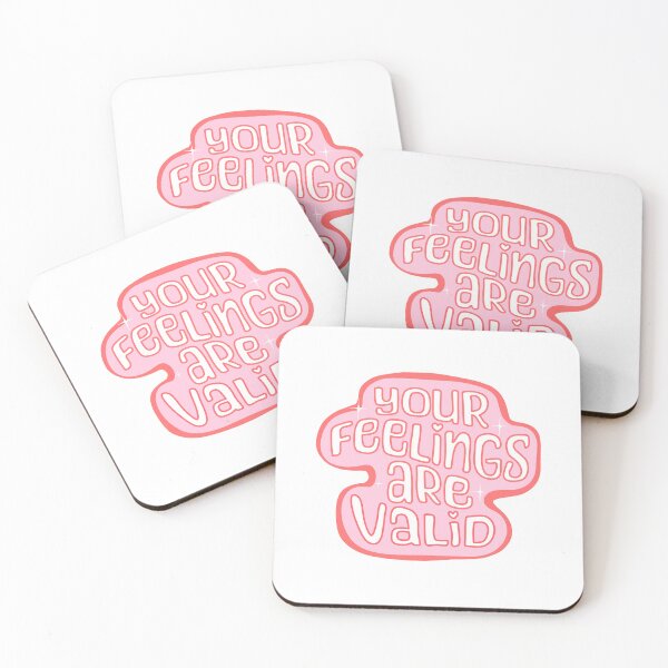 Item preview, Your feelings are valid designed and sold by pinkyfish1010.