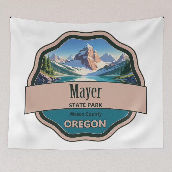 Item preview, Mayer State Park, Wasco County, Oregon designed and sold by Wanderful-roads.