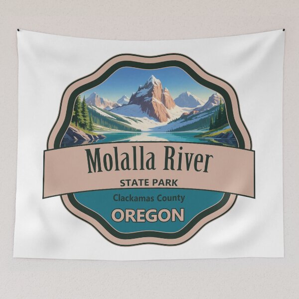 Item preview, Molalla River State Park, Clackamas County, Oregon designed and sold by Wanderful-roads.