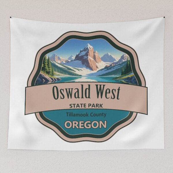 Item preview, Oswald West State Park, Tillamook County, Oregon designed and sold by Wanderful-roads.