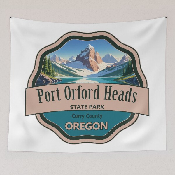 Item preview, Port Orford Heads State Park, Curry County, Oregon designed and sold by Wanderful-roads.