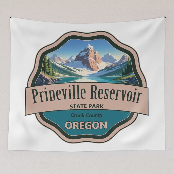 Item preview, Prineville Reservoir State Park, Crook County, Oregon designed and sold by Wanderful-roads.