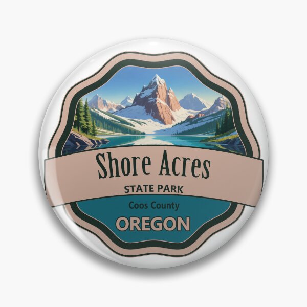 Item preview, Shore Acres State Park, Coos County, Oregon designed and sold by Wanderful-roads.