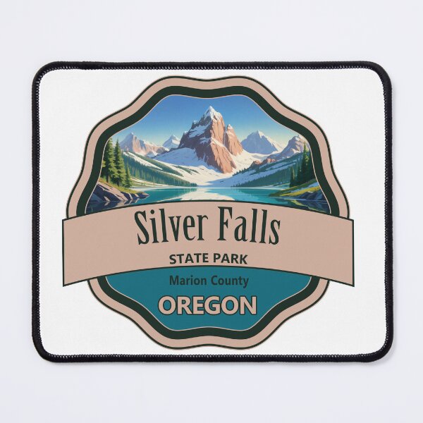Item preview, Silver Falls State Park, Marion County, Oregon designed and sold by Wanderful-roads.
