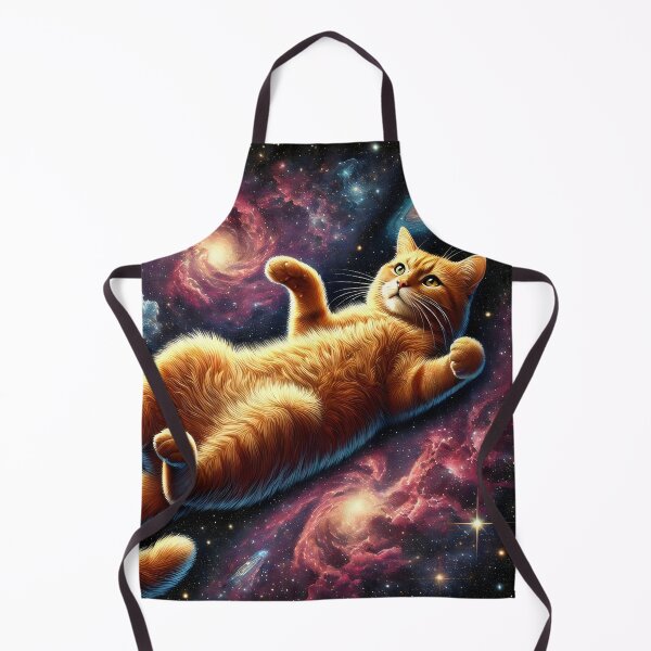Item preview, Orange Cat in Space designed and sold by FieldScent.