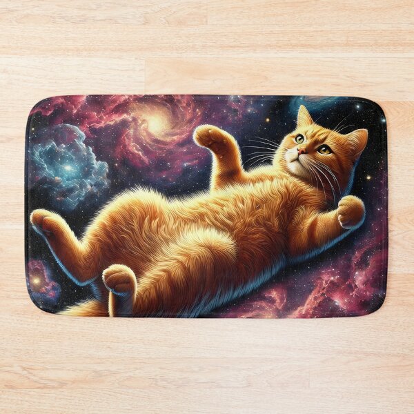 Item preview, Orange Cat in Space designed and sold by FieldScent.