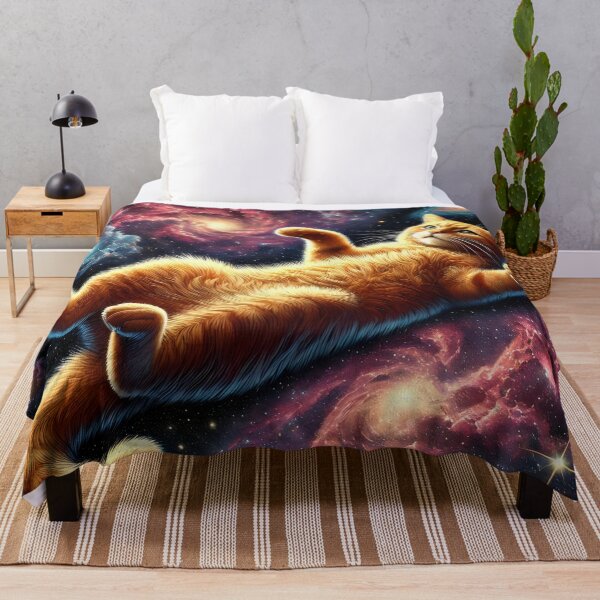 Item preview, Orange Cat in Space designed and sold by FieldScent.
