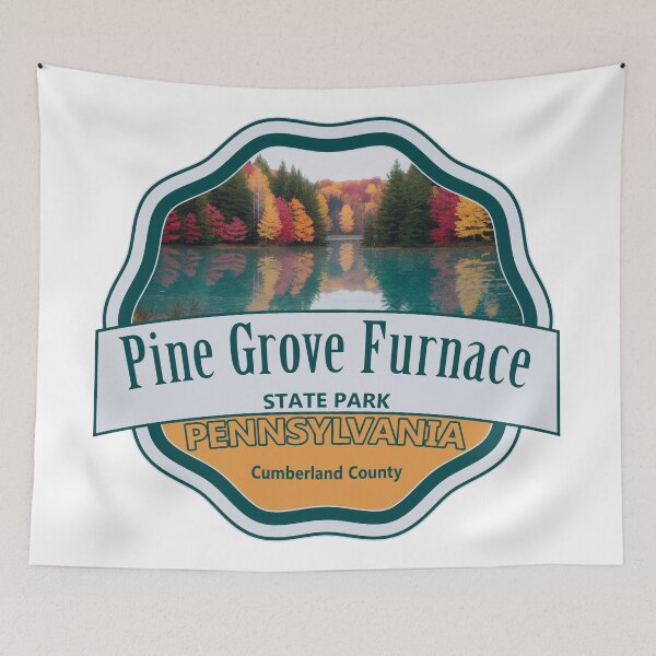 Item preview, Pine Grove Furnace State Park, Cumberland County, Pennsylvania designed and sold by Wanderful-roads.