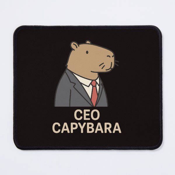 Item preview, CEO Capybara – Funny Capybara in a Business Suit designed and sold by Tadeusz1.