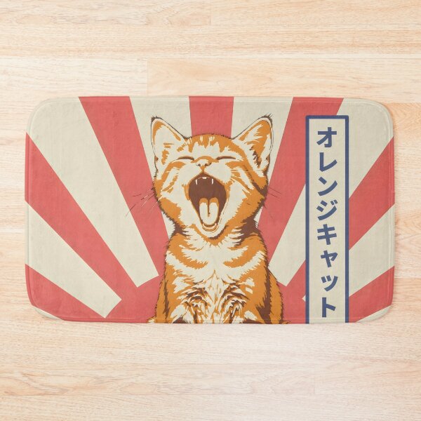 Item preview, Orange Cat Energy in Japanese designed and sold by FieldScent.