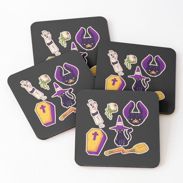Item preview, halloween witchy elements classic sticker designed and sold by anandsiva2703.
