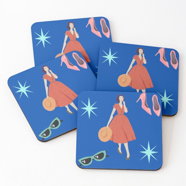 Item preview, 1950s Glam – Vintage Lady & Retro Accessories Design designed and sold by ParfaitPrints.