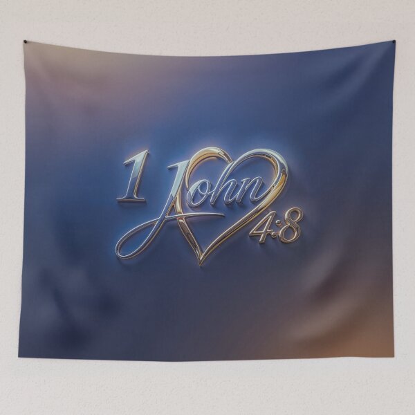 Item preview, God Is Love - 1 John 4:8 | Christian Faith Art v.3 by All43 designed and sold by All43.