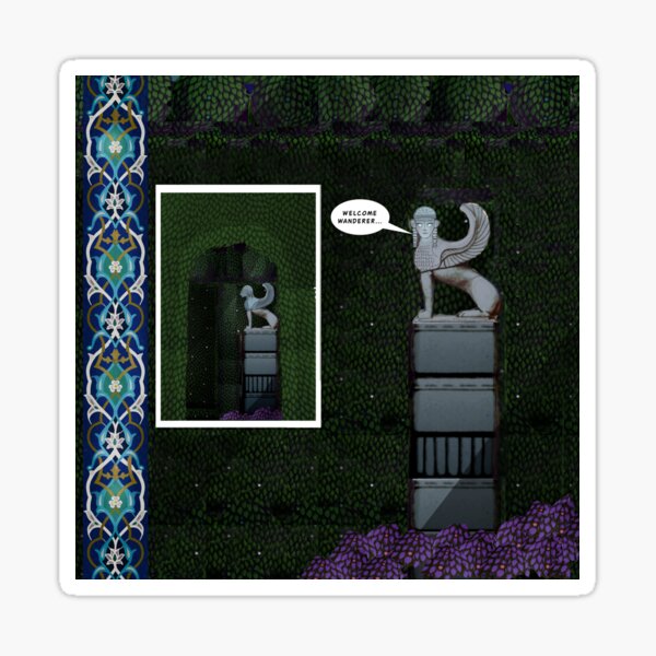 Item preview, Welcome Wanderer Mosaic 2025 designed and sold by Donnahuntriss.