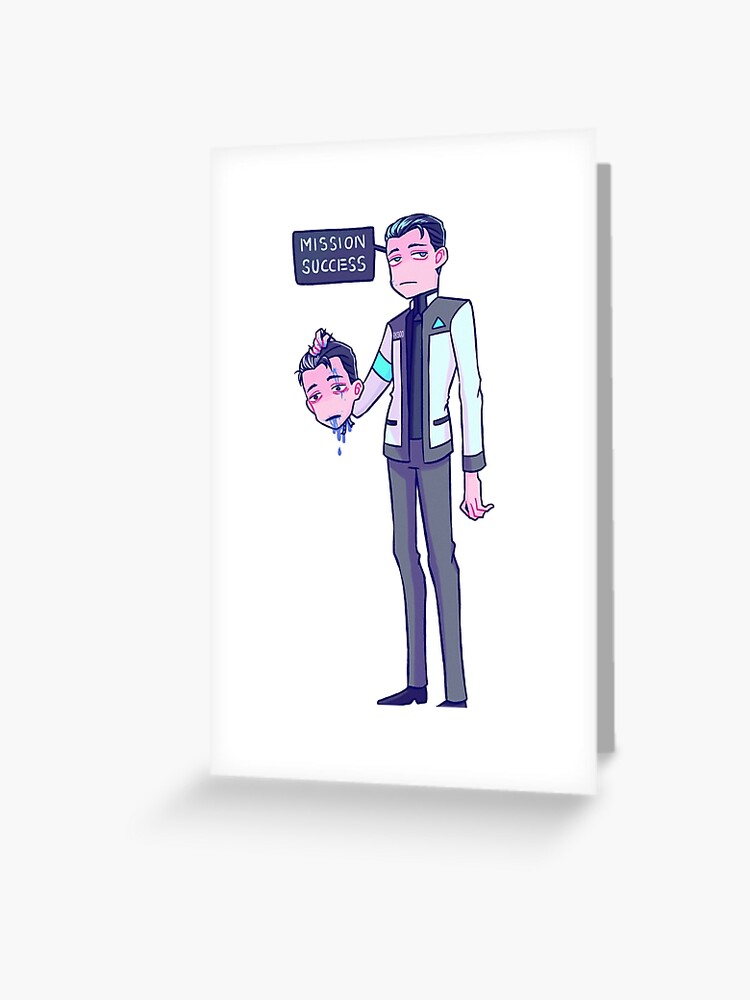 Detroit: Become Human Connor RK800 Android Greeting Card for Sale