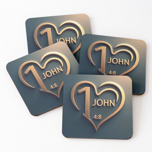 Item preview, God Is Love - 1 John 4:8 | Christian Faith Art v.2 by All43 designed and sold by All43.