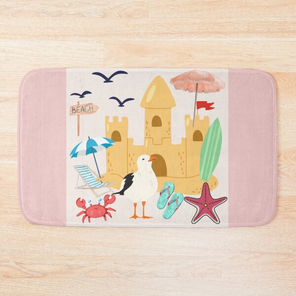 Item preview, Beachy Things - Summer Vibes - Sandcastles, Seagulls, Beach Gear designed and sold by ParfaitPrints.