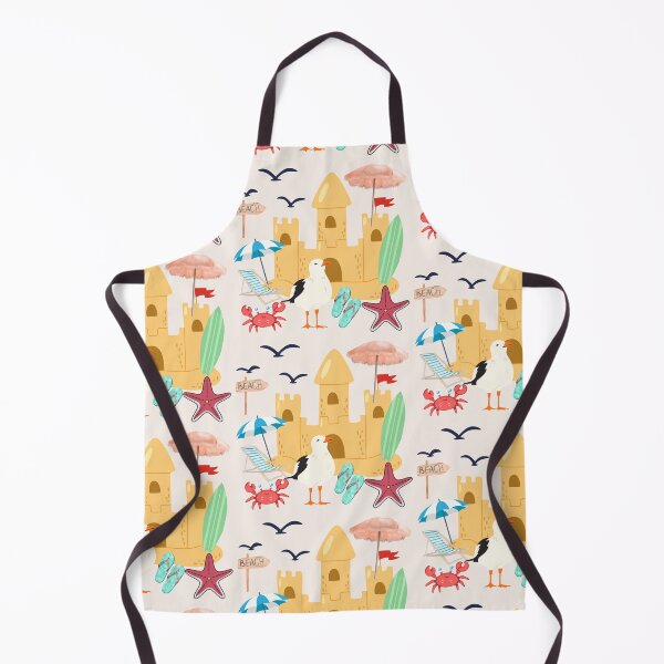Item preview, Beachy Things - Summer Vibes - Sandcastles, Seagulls, Beach Gear designed and sold by ParfaitPrints.