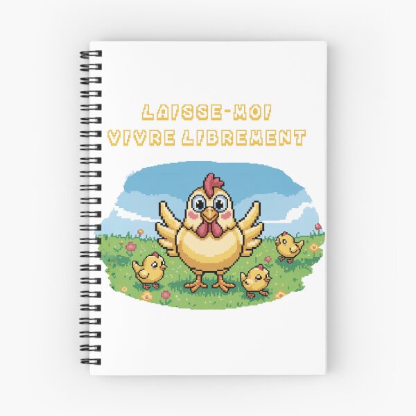 Item preview, Mother Hen’s Plea – French Pixel Art Animal Freedom designed and sold by YNAMREG.