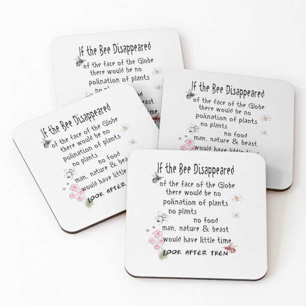 Item preview, If The Bees Disappeared • Save Our Pollinators designed and sold by fairmaiden7.