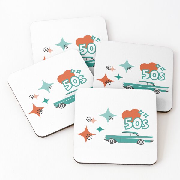 Item preview, Cruise in Style with This Retro 50s Classic Car Design! designed and sold by ParfaitPrints.