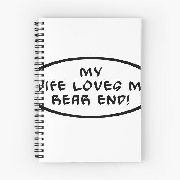 Item preview, Rear End Bumper Sticker, for Husband from Wife designed and sold by TheSticky.