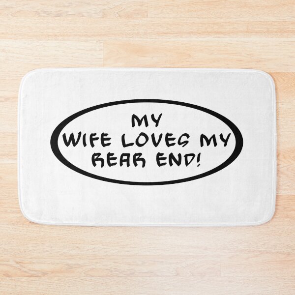 Item preview, Rear End Bumper Sticker, for Husband from Wife designed and sold by TheSticky.