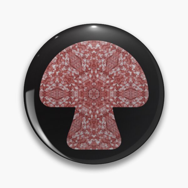 Artikelvorschau, Funky Mushroom - Strukturiertes Blumenmuster entworfen und verkauft von SCArtAndGames.