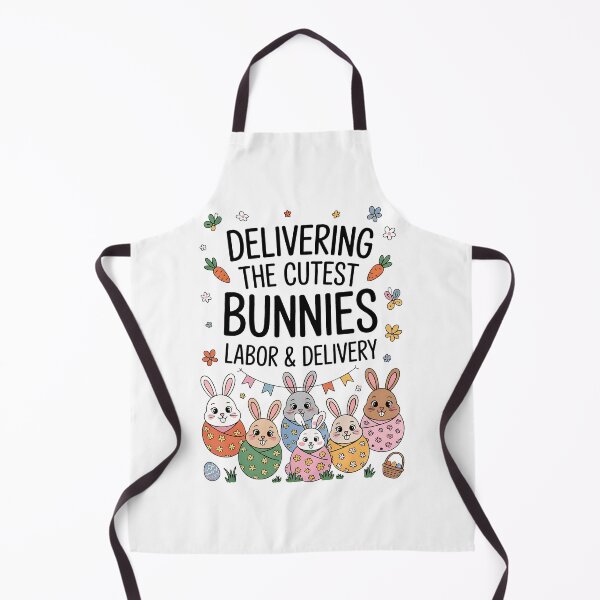 Item preview, Delivering The Cutest Bunnies Easter Labor & Delivery Nurse. designed and sold by BakeryDozen.