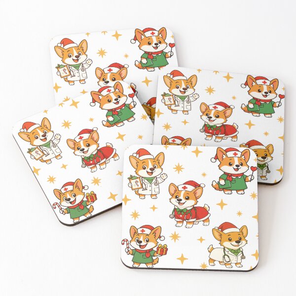 Item preview, Christmas Corgies designed and sold by S.Lindsay Designs.