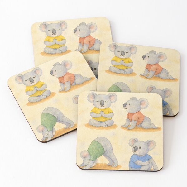 Item preview, Koala Yoga Exercises designed and sold by Mauswohn.