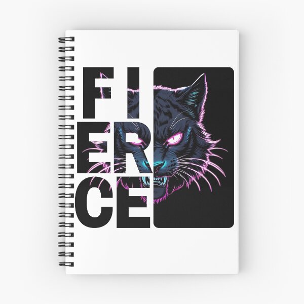 Item preview, FIERCE BLACK CAT designed and sold by SETCreations.