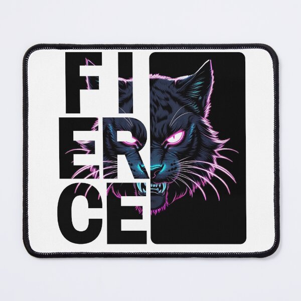 Item preview, FIERCE BLACK CAT designed and sold by SETCreations.