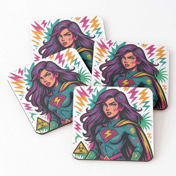 Item preview, Brave and Strong Punk Heroine designed and sold by JonelleTshirts.