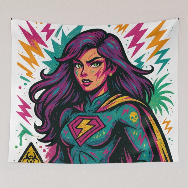 Item preview, Brave and Strong Punk Heroine designed and sold by JonelleTshirts.