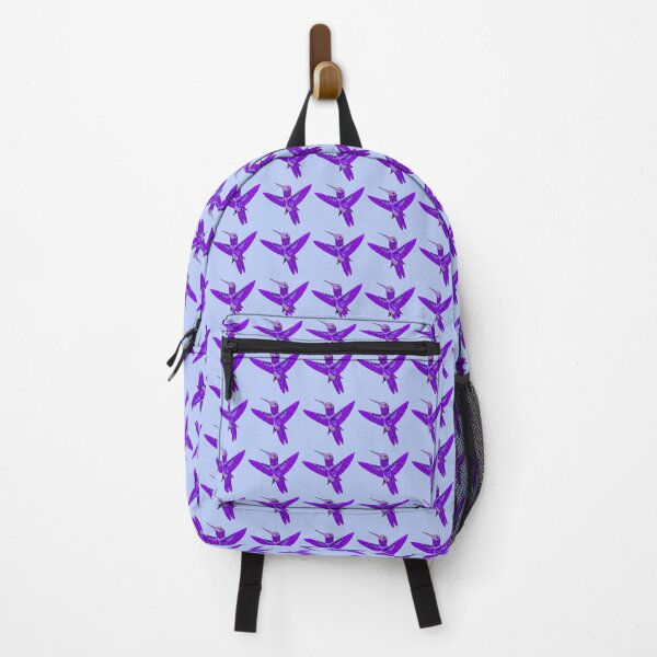 Item preview, Fantasy Royal Heart Hummingbird in Purple Die Cut designed and sold by JoyousArt4u.