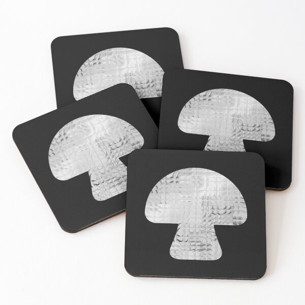 Item preview, Little Grey Glassy Mushroom designed and sold by SCArtAndGames.