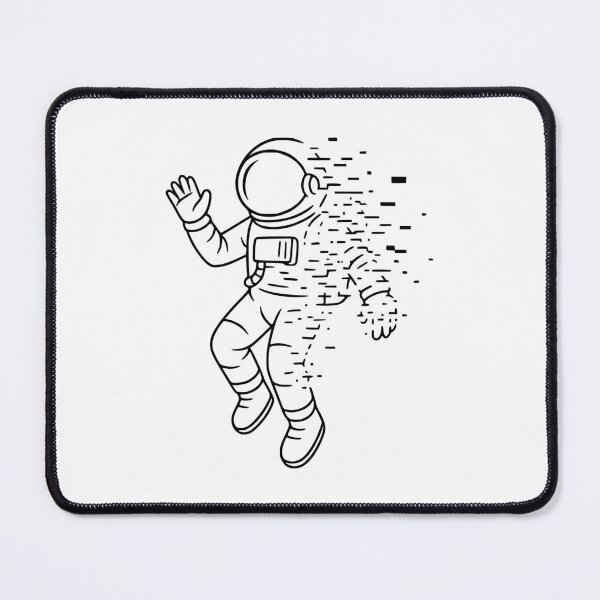 Item preview, Astronaut in a Glitch – Digital Crash designed and sold by nkhookysun.