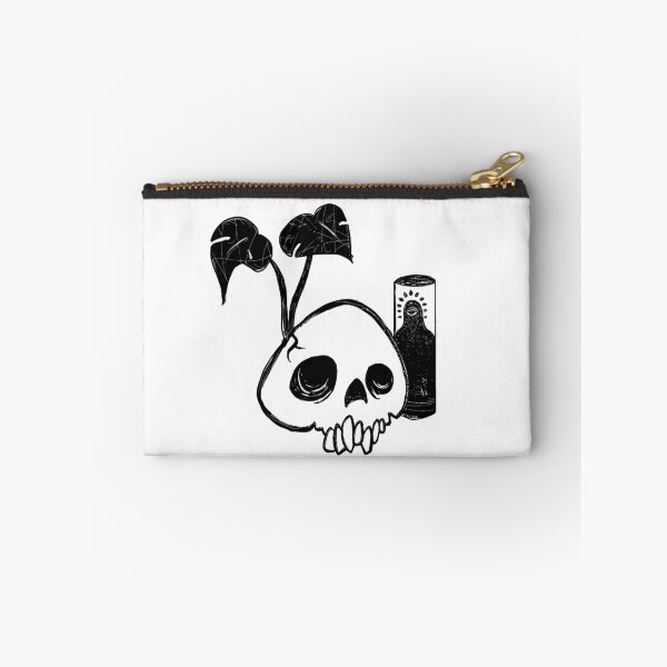 Item preview, Monstera, skull, votive designed and sold by AldoIzar.
