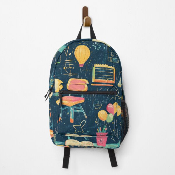 Item preview, Colorful Back to School Doodle Pattern designed and sold by PaintbrushPlace.