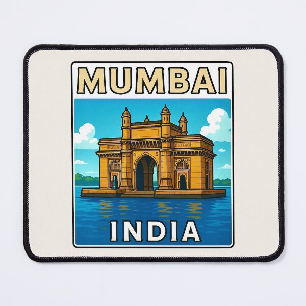 Item preview, Mumbai, India - Gateway of India designed and sold by Myra365Art.