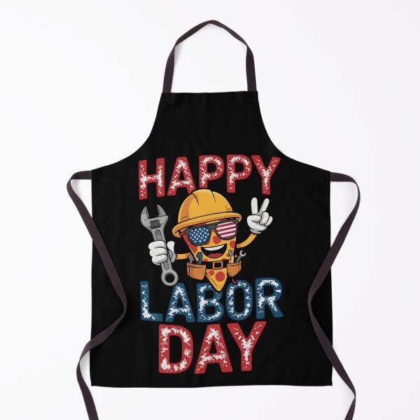 Item preview, Funny Pizza Happy Labor Day For Workers designed and sold by BakeryDozen.