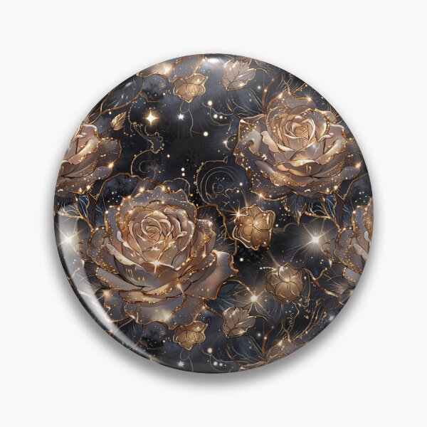 Artikelvorschau, Himmlische Metallic-Rose entworfen und verkauft von CoolPixels.