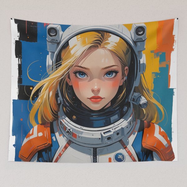 Item preview, Astronaut Girl Space Dream designed and sold by JonelleTshirts.