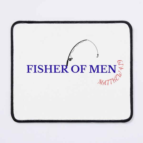 Item preview, Fisher of Men Matthew 4:19 Christian Faith designed and sold by GuidedFaithCo.