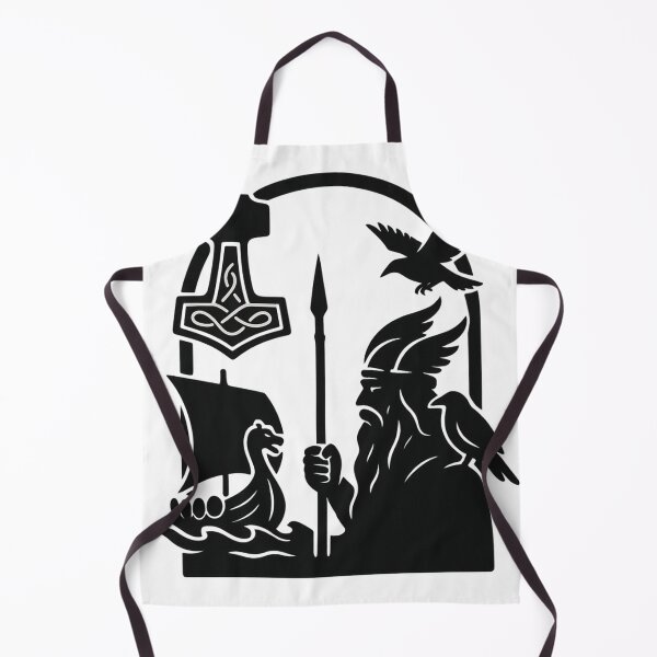 Item preview, silhouette art depicting norse mythology designed and sold by optimusprime39.