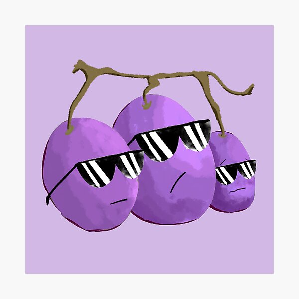 Item preview, Realy Cool grapes Fruit Design designed and sold by Rrroga.