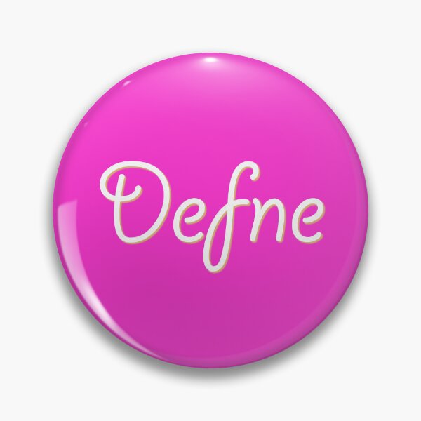 Item preview, My Name is Defne designed and sold by CharlottePlaceArt.