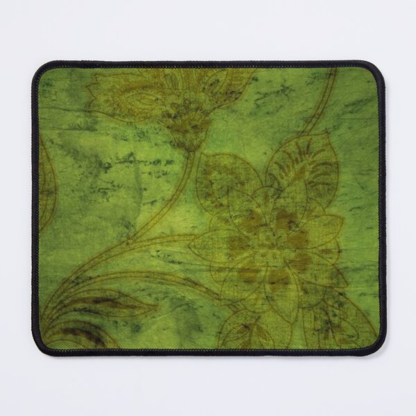 Item preview, whimsical green flower fabric design - phone case/pillow/sticker/tote bag and more designed and sold by iheartpixies.