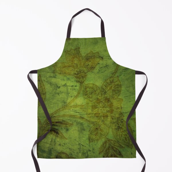 Item preview, whimsical green flower fabric design - phone case/pillow/sticker/tote bag and more designed and sold by iheartpixies.